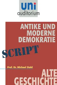 Antike und moderne Demokratie_cover