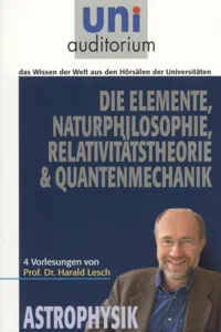 Die Elemente Naturphilosophie Relativitätstheorie Quantenmechanik_cover