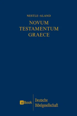 Novum Testamentum Graece