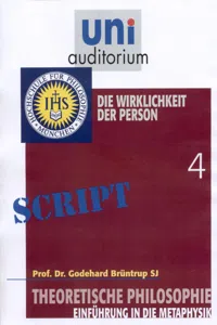 Theoretische Philosophie, Teil 4_cover