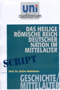 Das heilige römisches Reich deutscher Nation im Mittelalter_cover