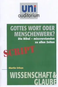 Gottes Wort oder Menschenwerk?_cover