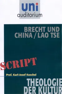 Brecht und China / Lao Tse_cover