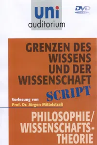 Grenzen des Wissens und der Wissenschaft_cover