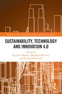 Sustainability, Technology and Innovation 4.0_cover