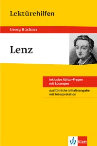 Klett Lektürehilfen - Georg Büchner, Lenz_cover