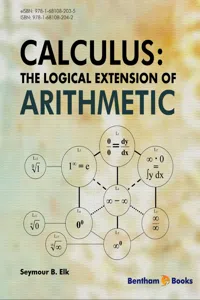 Calculus: The Logical Extension of Arithmetic_cover