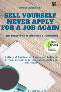 Sell yourself, never Apply for a Job again - the Secrets of Jobhunting & Jobsearch_cover