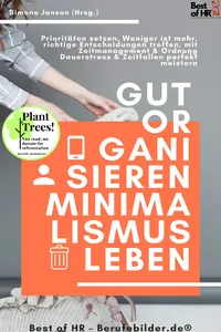 Gut organisieren Minimalismus leben_cover