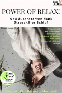 Power of Relax. Neu durchstarten dank Stresskiller Schlaf_cover