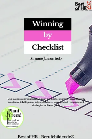 Winning by Checklist