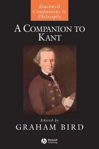 A Companion to Kant_cover