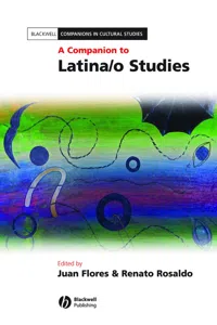 A Companion to Latina/o Studies_cover