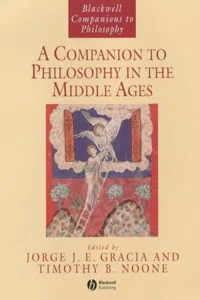 A Companion to Philosophy in the Middle Ages_cover