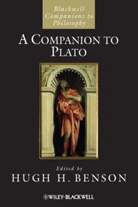 A Companion to Plato_cover