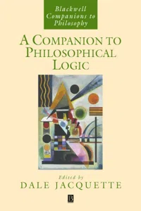 A Companion to Philosophical Logic_cover