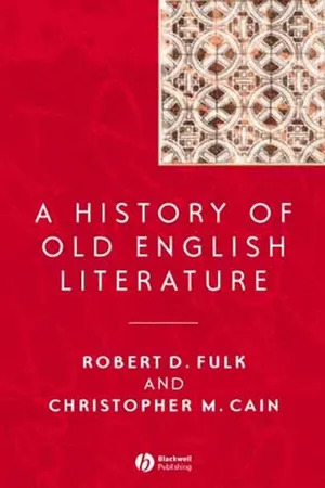 A History of Old English Literature