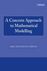A Concrete Approach to Mathematical Modelling_cover