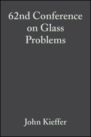 62nd Conference on Glass Problems, Volume 23, Issue 1