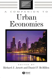 A Companion to Urban Economics_cover