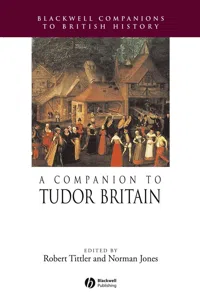 A Companion to Tudor Britain_cover