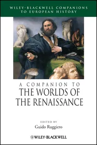 A Companion to the Worlds of the Renaissance_cover