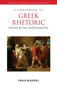 A Companion to Greek Rhetoric_cover