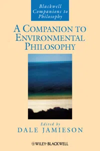 A Companion to Environmental Philosophy_cover