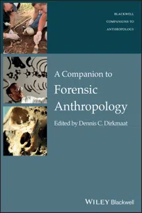 A Companion to Forensic Anthropology_cover
