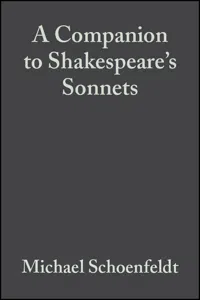 A Companion to Shakespeare's Sonnets_cover