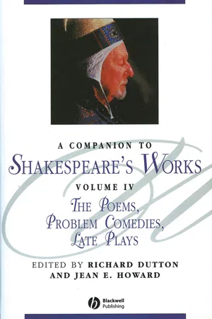 A Companion to Shakespeare's Works, Volume IV