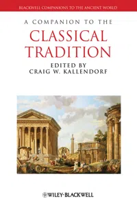 A Companion to the Classical Tradition_cover
