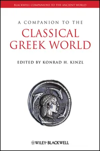 A Companion to the Classical Greek World_cover
