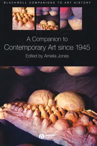A Companion to Contemporary Art Since 1945_cover