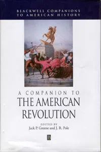 A Companion to the American Revolution_cover