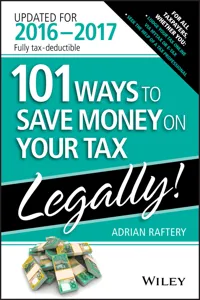 101 Ways To Save Money On Your Tax - Legally 2016-2017_cover