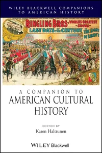 A Companion to American Cultural History_cover