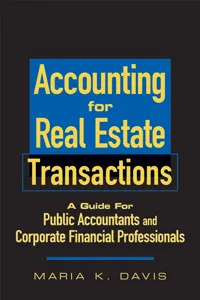 Accounting for Real Estate Transactions_cover