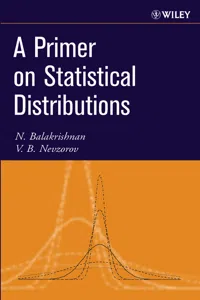 A Primer on Statistical Distributions_cover