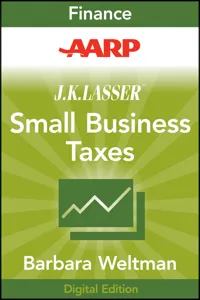 AARP J.K. Lasser's Small Business Taxes 2010_cover