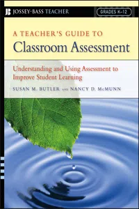 A Teacher's Guide to Classroom Assessment_cover