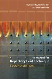 A Manual for Repertory Grid Technique_cover