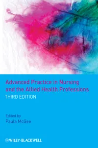 Advanced Practice in Nursing and the Allied Health Professions_cover