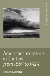 American Literature in Context from 1865 to 1929_cover