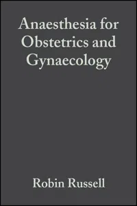 Anaesthesia for Obstetrics and Gynaecology_cover