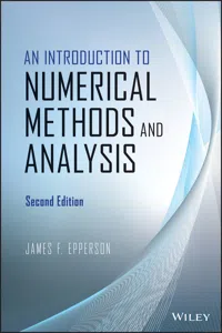 An Introduction to Numerical Methods and Analysis_cover