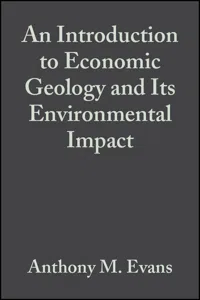 An Introduction to Economic Geology and Its Environmental Impact_cover