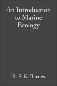 An Introduction to Marine Ecology_cover