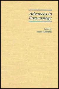 Advances in Enzymology and Related Areas of Molecular Biology, Volume 69_cover