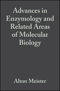 Advances in Enzymology and Related Areas of Molecular Biology_cover